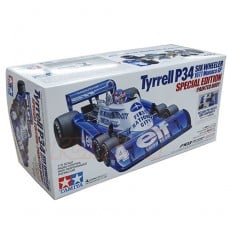 1/10 F103 Tyrrell P34 Six Wheeler 1977 Monaco GP Limited Painted Body Car Kit EP