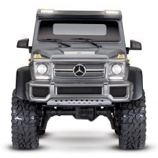 1/10 TRX-6 Mercedes-Benz G63 AMG 6x6 Silver RTR 6WD Crawler w/ TQi Link & Clipless Body