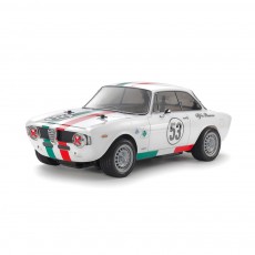 1/10 MB-01 Alfa Romeo Giulia Sprint GTA Club Racer White Painted Body M-Chassis 2WD Car Kit EP w/ ESC Motor