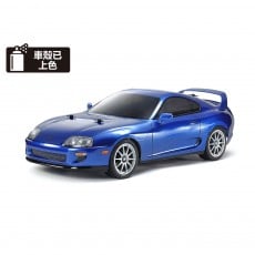 1/10 BT-01 Toyota Supra JZA80 Metallic Blue Painted Body FWD/ RWD Onroad EP Car Kit w/ ESC Motor