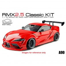 RMX 2.5 1/10 RWD Shaft Driven Drift Car Classic Kit EP w/ A90RB Clear Body Set