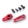 JT Aluminum Direct Servo Horn Type-2 Red For Futaba