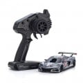 Mini-Z RWD MR-04 Chevrolet Corvette C8.R Gunmetal White Readyset RTR Car Kit w/ KT-531P Radio