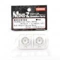 Mini-Z Offset 1 Multi Wheel II RE30 Narrow Rim 2 pcs White