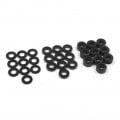 Aluminium M2 X 4mm Flat Washer 0.5mm 1.0mm 2.0mm 10pcs each