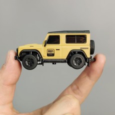 1/64 R01 Mini Crawler 2WD RTR Yellow Version EP w/ 2.4GHz Radio