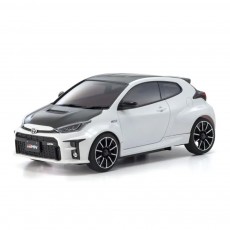 Mini-Z AWD Toyota GRMN YARIS Rally Package Platinum White Pearl Mica MA-020 Readyset RTR Car Kit w/ KT-531P Radio