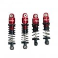 Oil Shock 4 pcs Red For 1/24 Losi Micro-B