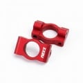 Aluminum Caster Blocks 2 pcs Red For 1/24 Losi Micro-B