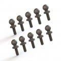 M1.4 Pivot Ball Head Screw 10 pcs For 1/24 Losi Micro-B