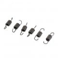 Kabuto In-line Pipe Spring 6 pcs Silver For RC Onroad Racing