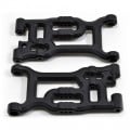 Front A-Arms Set Black For Losi Tenacity