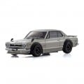 Mini-Z RWD MR-04 NISSAN SKYLINE 2000GT-R KPGC10 Tuned Version Silver Readyset RTR Car Kit EP w/ KT-531P Radio