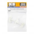 RC10 Team Car Gold Edition Inline Steering Blocks Set White