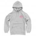 Standard Hoodie Gray / Foam Pink L Size