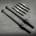 RERE Long Front Universal Drive Shaft 2pcs w/CNC 64 Titanium Turnbuckles Set For Yokomo YZ870C YZ10