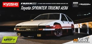 Kyosho | FAZER D2 FZD2 Drift Car Series, Classic AE86