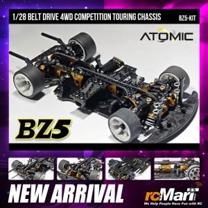 Atomic BZ5 1/27 Belt Drive 4WD Touring Car Chassis Kit