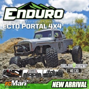 Element	Enduro Trail Truck Ecto Portal 1/10 Gray RTR