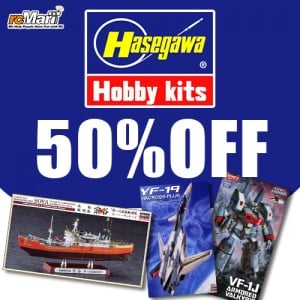 Hasegawa Whole brand 50% OFF!!!