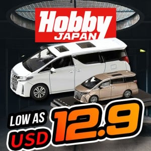 Hobby Japan 1/64 Toyota Alphard low as USD 12.9