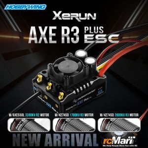 Hobbywing Xerun Axe Plus R3 ESC