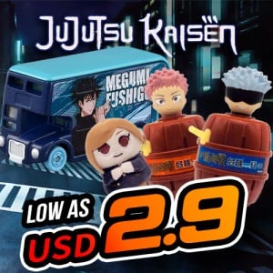 Jujutsu Kaisen Items low as USD 2.9