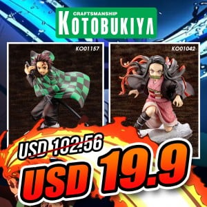 Kotobukiya Demon Slayer 1/8 Artfx J PVC Statue is reduced to $19.9!