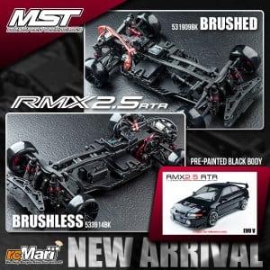 MST RMX 2.5 EVO V Black New Arrival