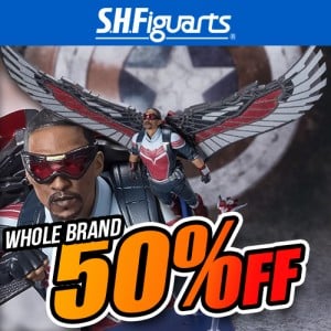 S.H.Figuarts 50% OFF!