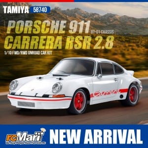 Tamiya BT-01 Porsche 911 Carrera RSR 2.8 FWD/RWD Onroad