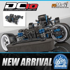 Team Associated	DC10 1/10 RWD Competition Drift Kit