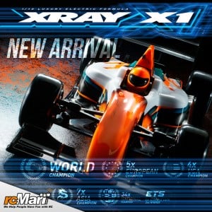 Xray X1'25 Specs Luxury Formula 1 Competition EP Car Kit