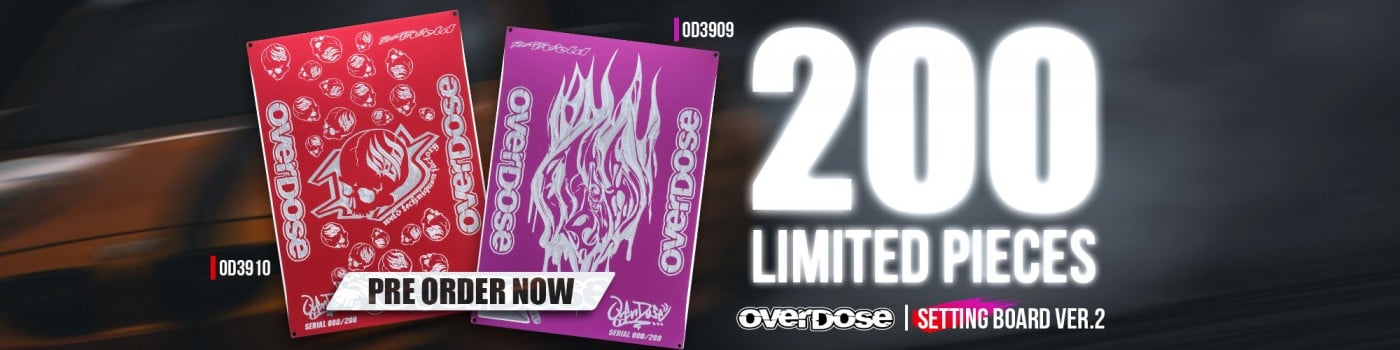 Overdose | “LIMITED 200” Setting Board Ver.2