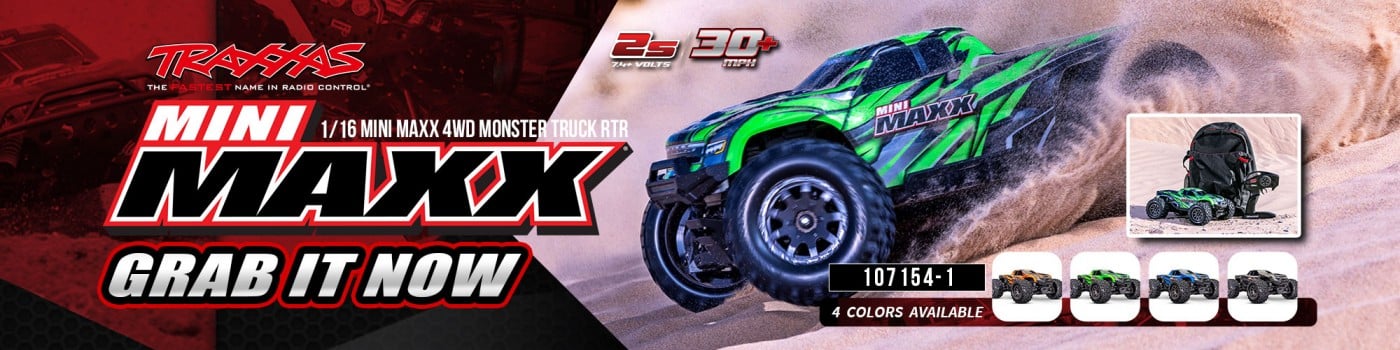 traxxas mini maxx