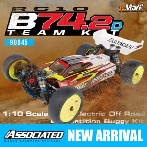 Team Associated 1/10 RC10B74.2D CE 4WD Offroad Team Kit EP