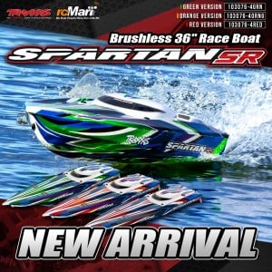 Traxxas Spartan SR Brushless 36inch Race Boat