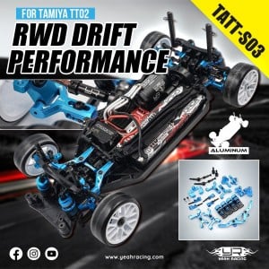 Yeah Racing YR RWD Drift Performance Conversion Kit Ver.2 for Tamiya TT02