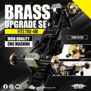 Yeah Racing Brass Upgrade Set Fits Traxxas TRX-4M